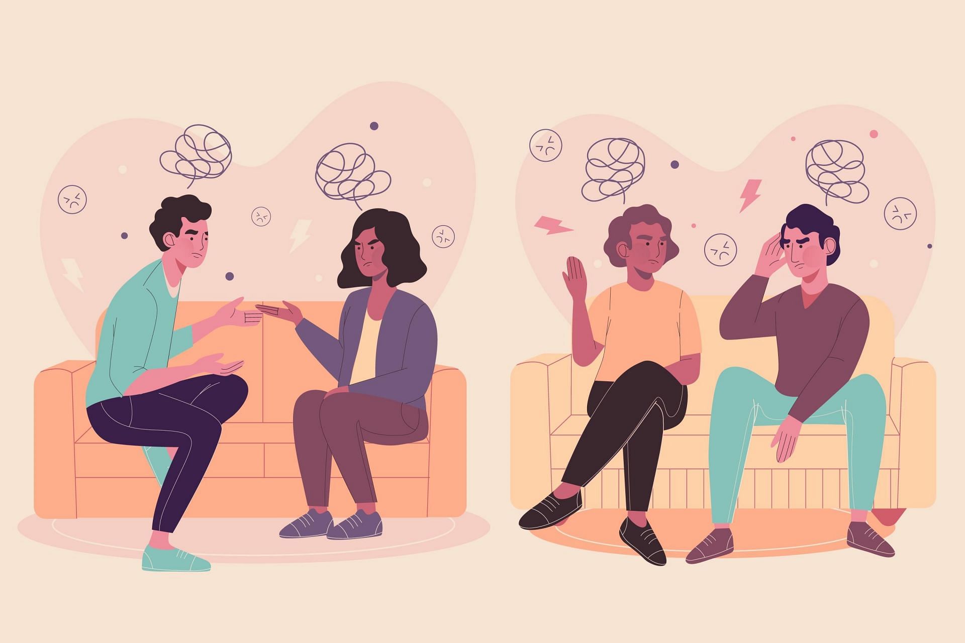How to talk to someone with depression? Try short and sensitive statements. (Image via Freepik/ Freepik)